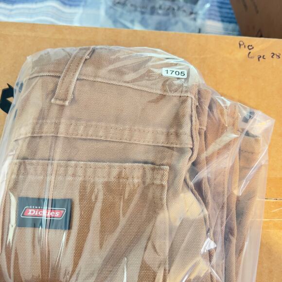 Dickies Canvas Carpenter Shorts Mens 42W Relaxed Fit Tough As Nails 100% Cotton - Picture 12 of 12